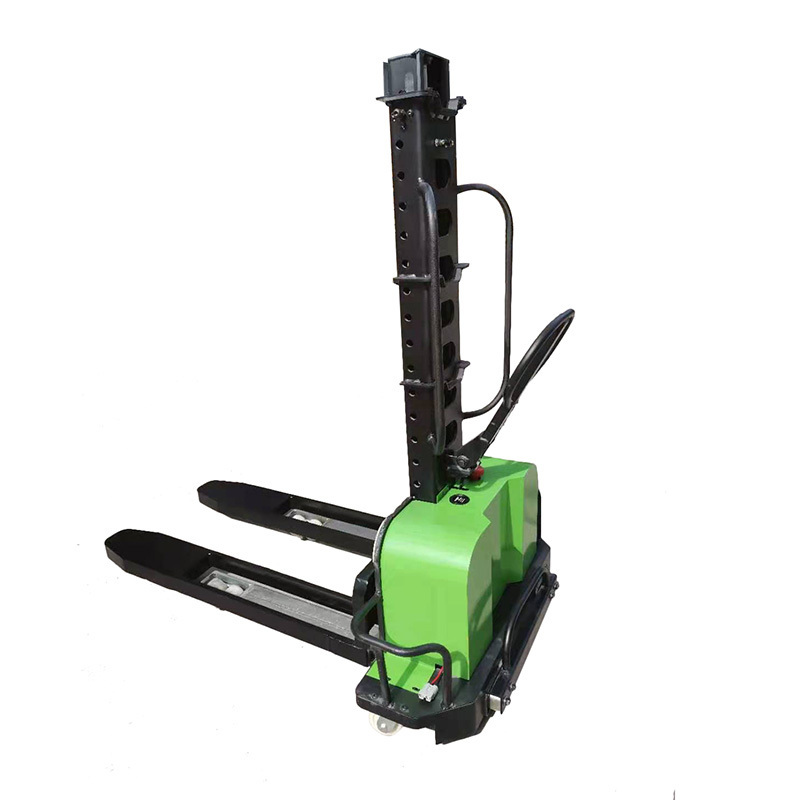 Wholesale High Quality Electric Self Loading Pallet Stacker Portable Forklift 1000kg 1500kg 700kg with Lithium Battery