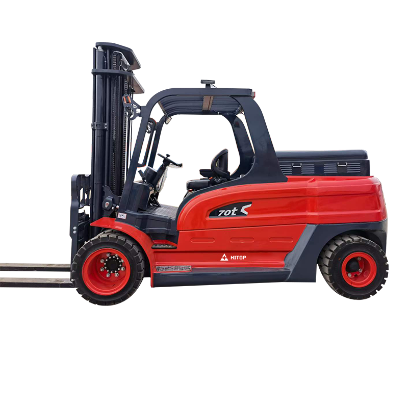 7 Ton 10 Ton Heavy Duty Electric Forklift Truck Container Forklift 5 Ton 6 Ton Li-ion Battery Forklift