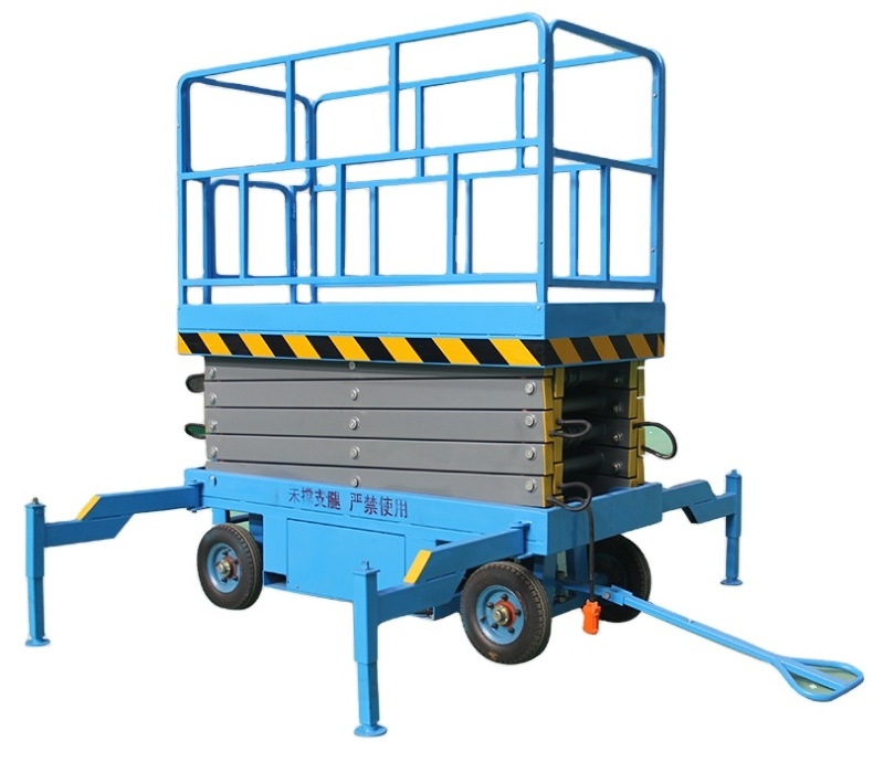 Factory Price 6m 8m 10m 12m 14m 16m 18m 230kg Mini Small Hydraulic Electric Scissor lift