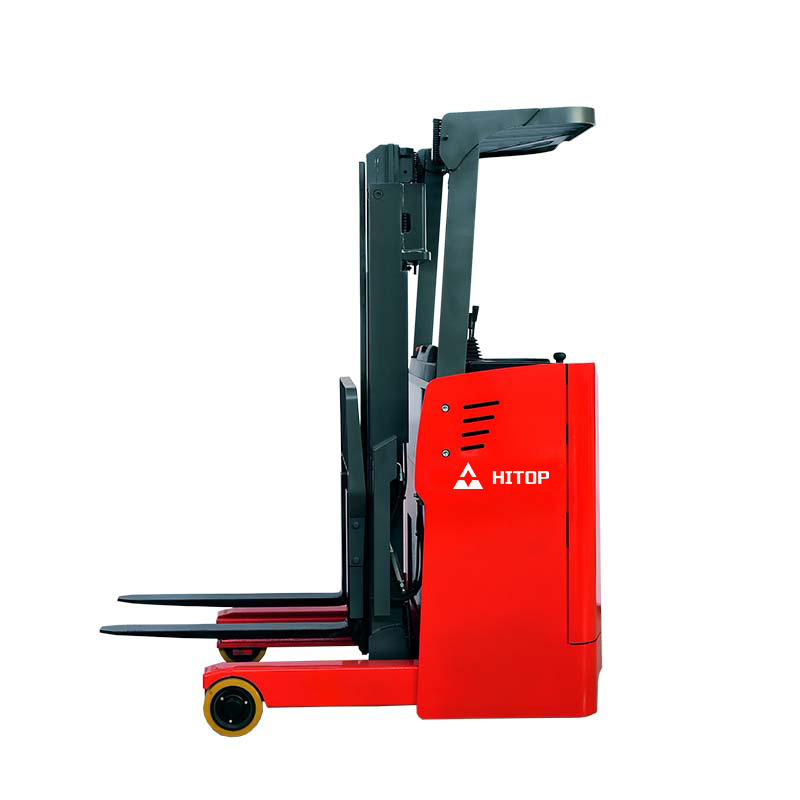 HITOP battery forklift reach truck 1ton 3ton 2.5ton 2 ton 1.5ton  electric reach truck with max 12m lifting height