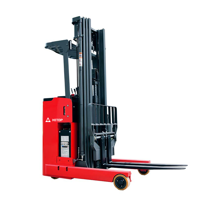 HITOP battery forklift reach truck 1ton 3ton 2.5ton 2 ton 1.5ton  electric reach truck with max 12m lifting height