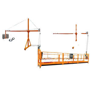 Good Price  ZLP630 Electric Aerial Motorized Rope Temporary Suspended Working Painted Platform