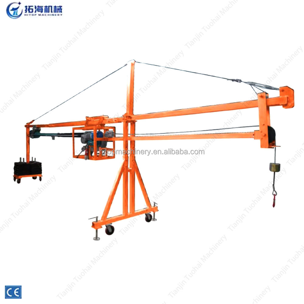 Good Price  ZLP630 Electric Aerial Motorized Rope Temporary Suspended Working Painted Platform