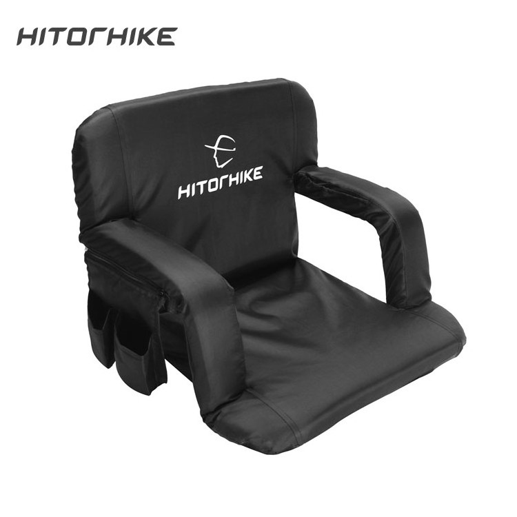 Hitorhike Adjustable Portable Soccer Stadium Seat chair  with Padded Cushion