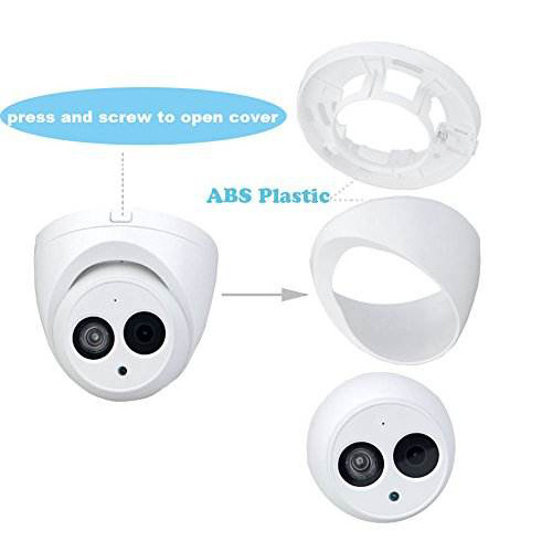 DH HDW4433C-A 4MP Built-in Mic IR Turret Eyeball Network High Quality Security Home Alarm IP Network CCTV Cameras