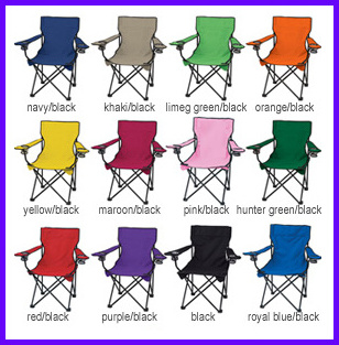 Custom logo fabric customization promotional camping chair fishing hiking foldable captain chair portable tailgate chair