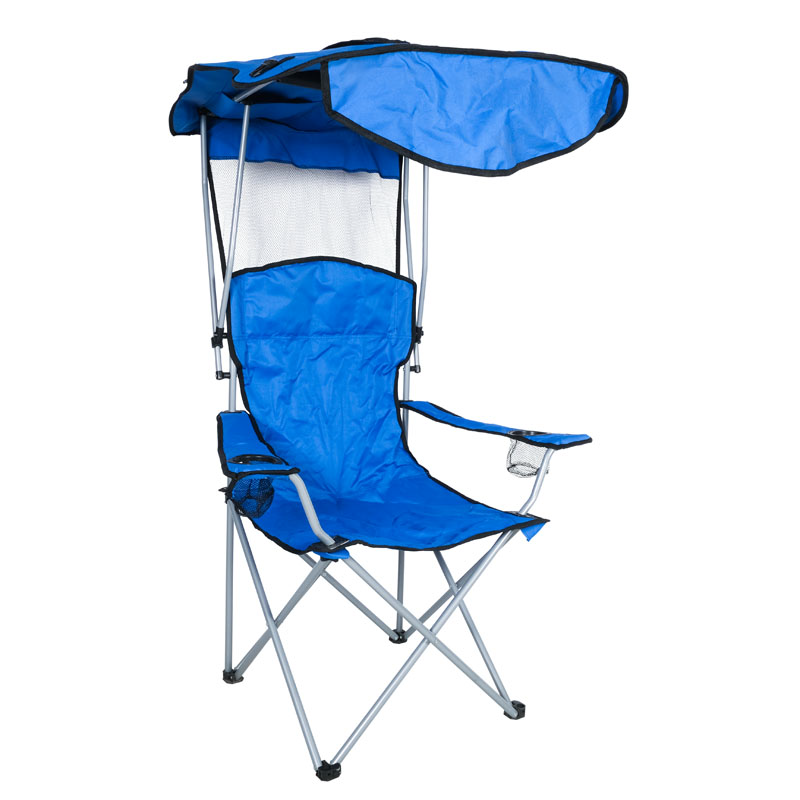 Lightweight Foldable Portable  Outdoor umbrella chair Picnic Beach Camping chair Fishing Folding camping Chair with Armrest