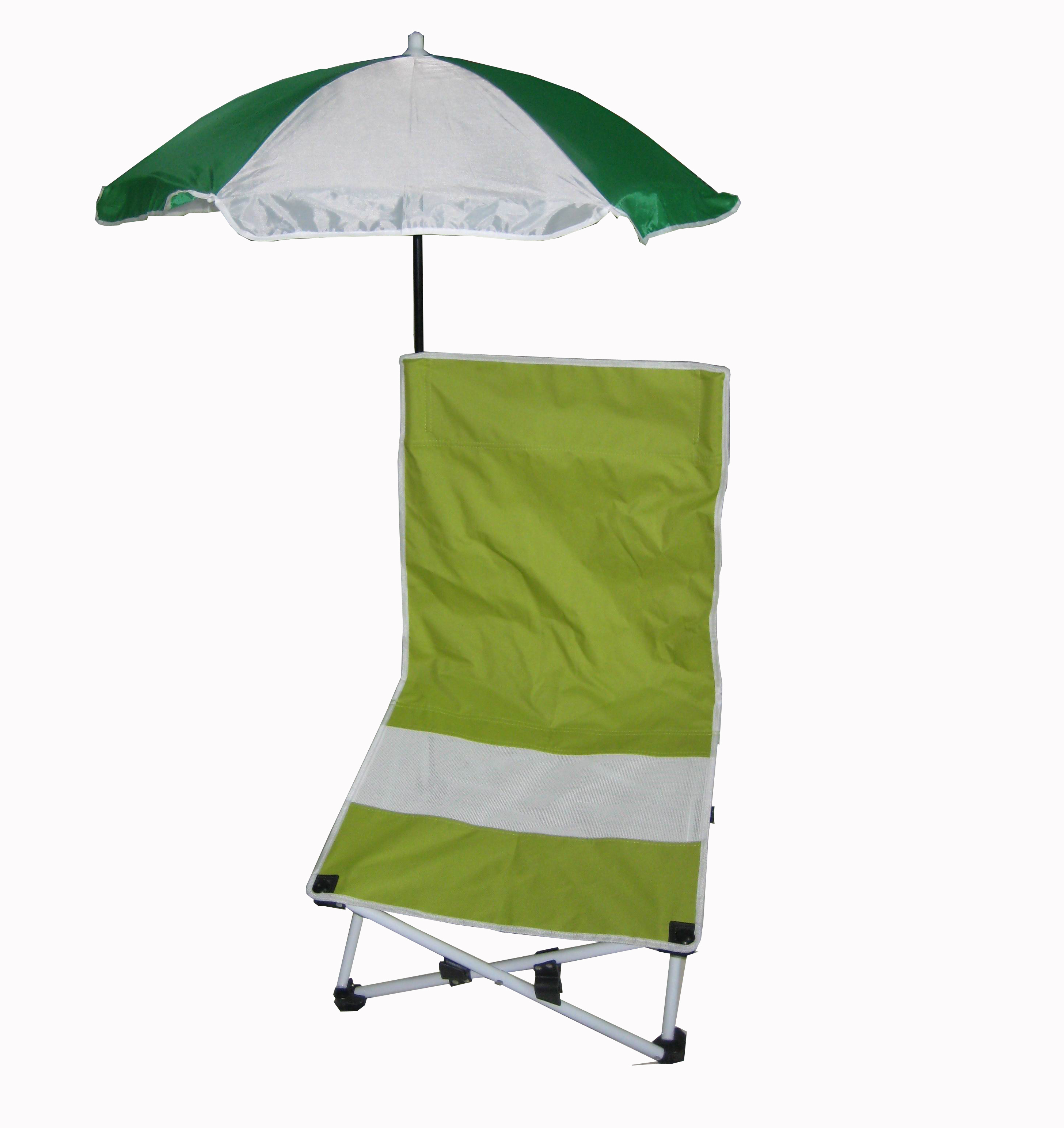 New Product 2024 High Quality Portable Beach Camping Customized With Umbrella Easy Carry Beach Folding Chair