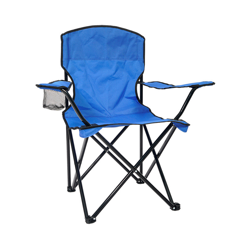 Wholesale Double Layer Polyester with Cotton Padded 0.6mm Steel Clearance Camping Chairs And Lightweight Folding Camping Chair