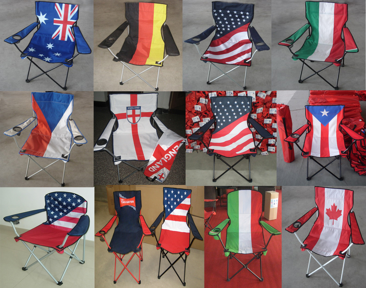 Custom logo fabric customization promotional camping chair fishing hiking foldable captain chair portable tailgate chair