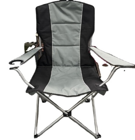 Wholesale Double Layer Polyester with Cotton Padded 0.6mm Steel Clearance Camping Chairs And Lightweight Folding Camping Chair