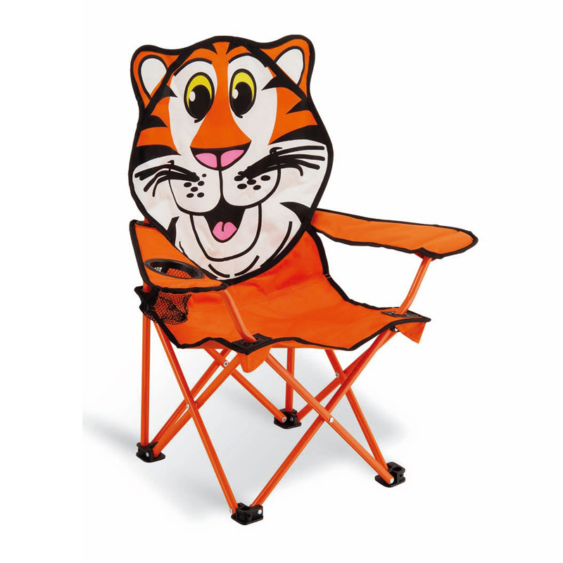 Custom Animal Outdoor Kids Beach Folding Chair Portable Backpack Company Gift Fishing Hiking Foldable Camping Chair