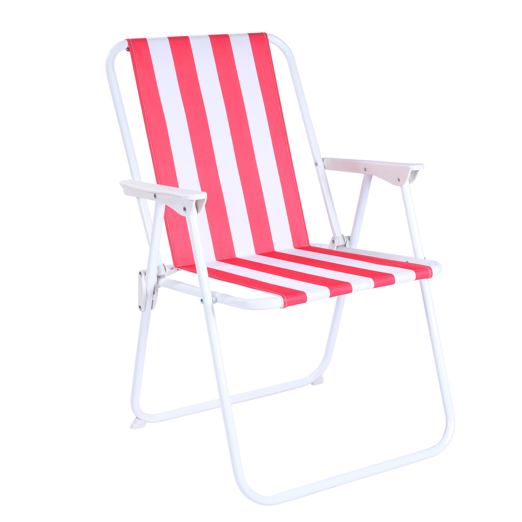 Hot Selling OEM Customized Camping Beach Outdoor Chairs With Armrest Fishing Portable Double Folding Beach Chair