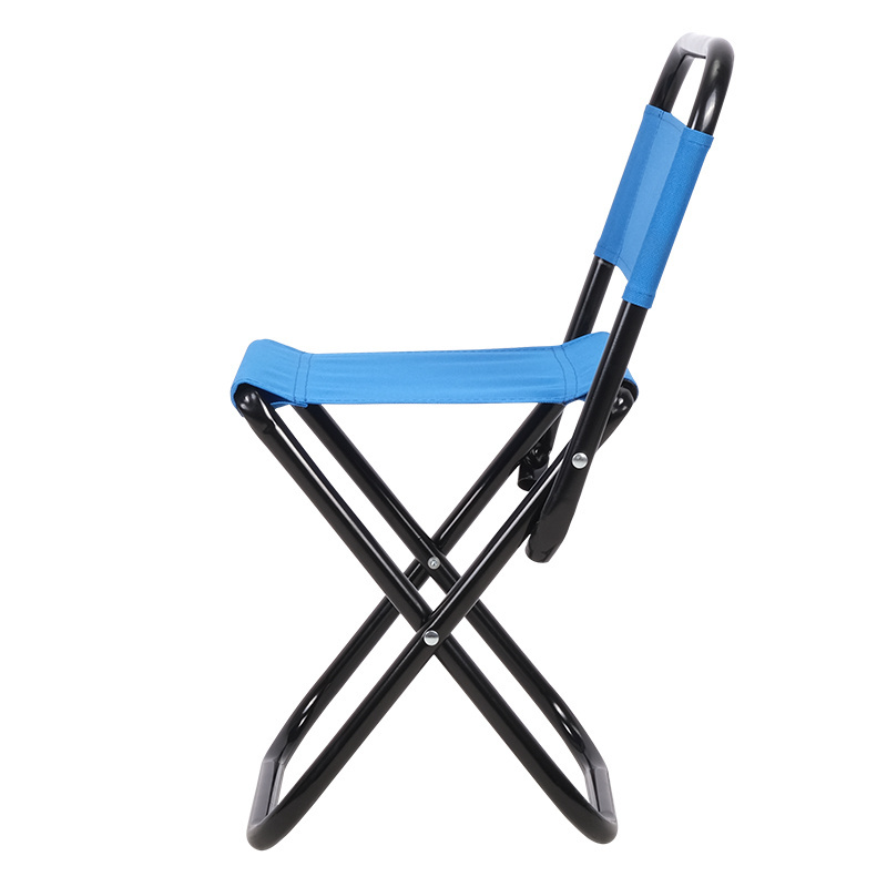 Cheap Price 600x300D Polyester 0.7mm Steel Tube Folding Swivel Stool And  Camping Chair And Tall Folding Stool