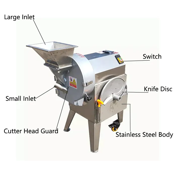 Potato Slicer Cutter Machine Vegetable Cutting  Shredding Shredder Machine Commerical