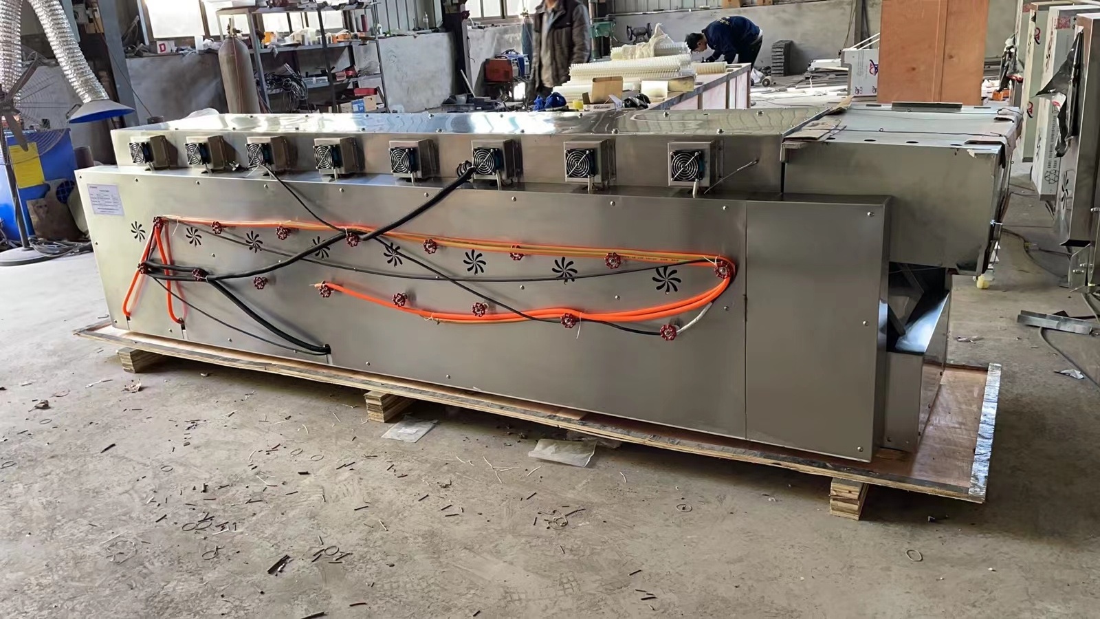 Exquisite Technical Custom Arabic Pita Bread Gas Bakery Tunnel Oven Conveyor Belt Oven For Pita Bread