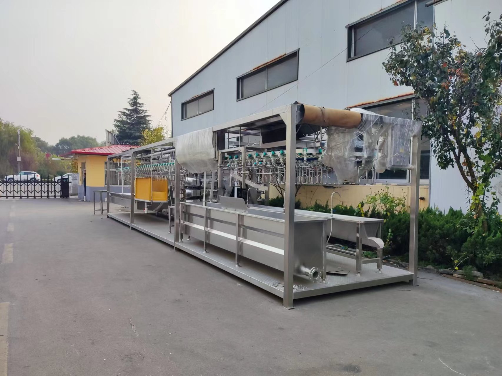 Small Chicken Slaughtering Machine Killing Cone Chicken Slaughter Machine for Meat Processing Plant