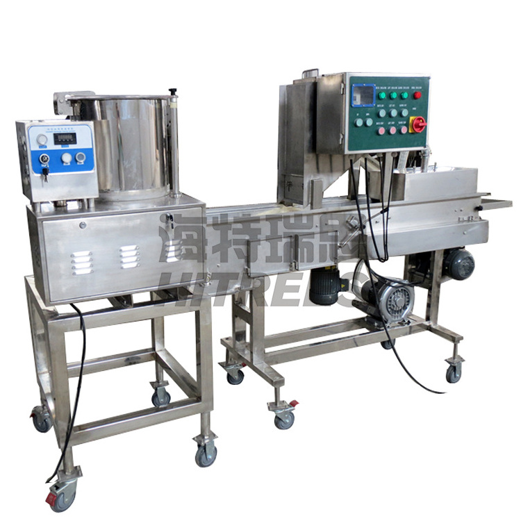 Automatic Meat Pie Pressing Forming Machine Chicken Nuggets Burger Patty Fish Fillet Production Line