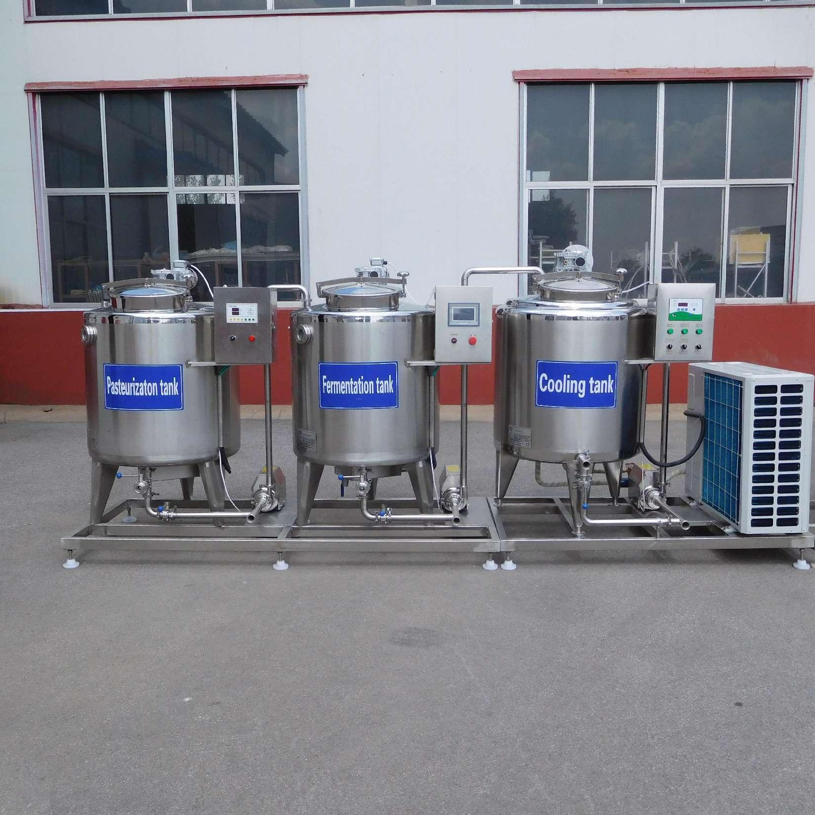 Ce Quality  Yogurt Production Plant Yogurt Processing Maker Line Milk Yogurt Ferment Machine For Dairy Production Line