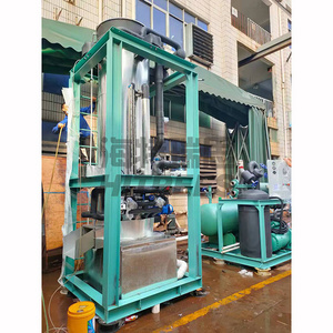 Hitrees Provided High Output Electric Tube Ice Making Machine 1 Ton Per Day Ice Tube Maker Equipment Tube Ice Making Machine