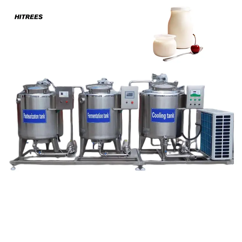 Ce Quality  Yogurt Production Plant Yogurt Processing Maker Line Milk Yogurt Ferment Machine For Dairy Production Line