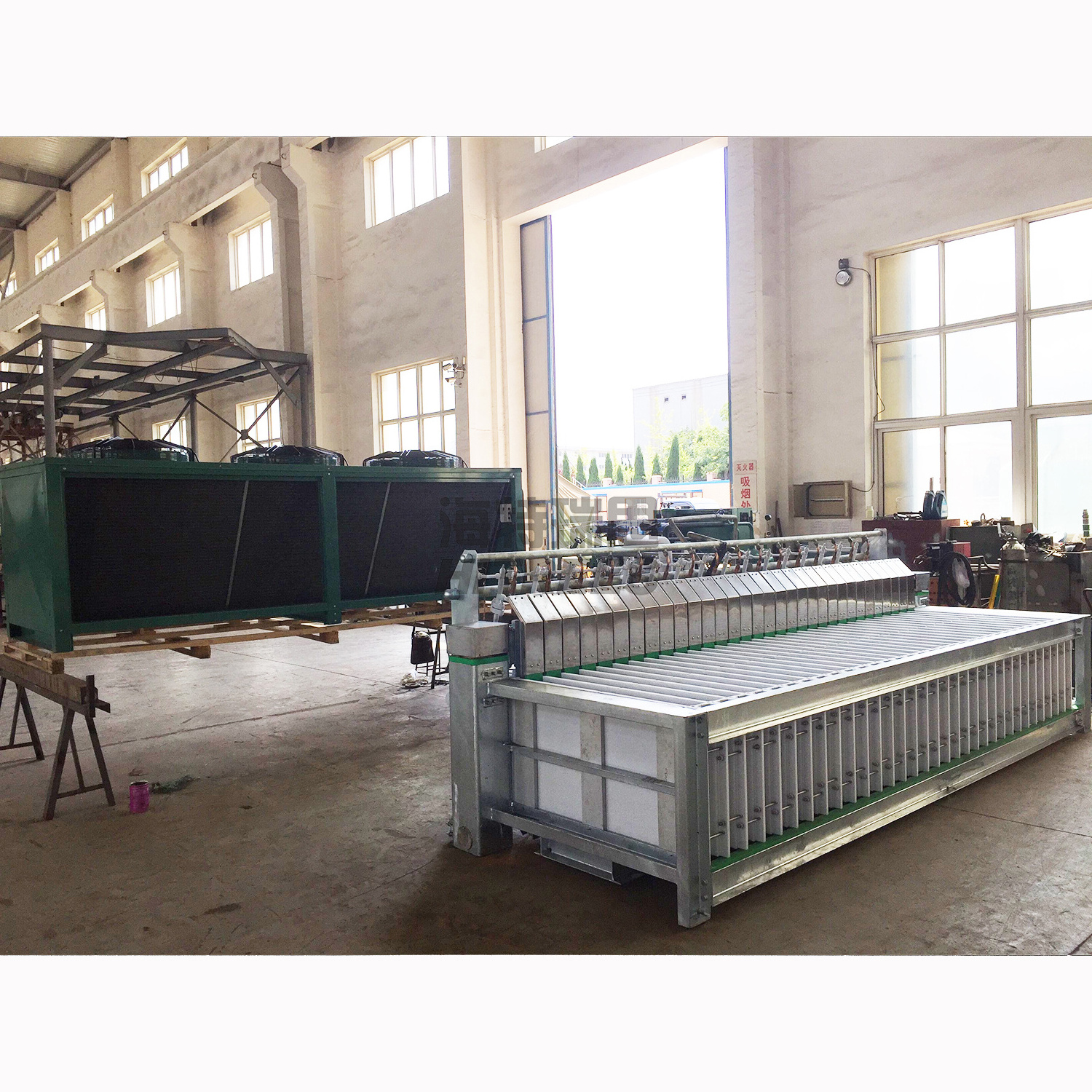 Vertical Plate Freezer/Block Freezing Machine For Fish