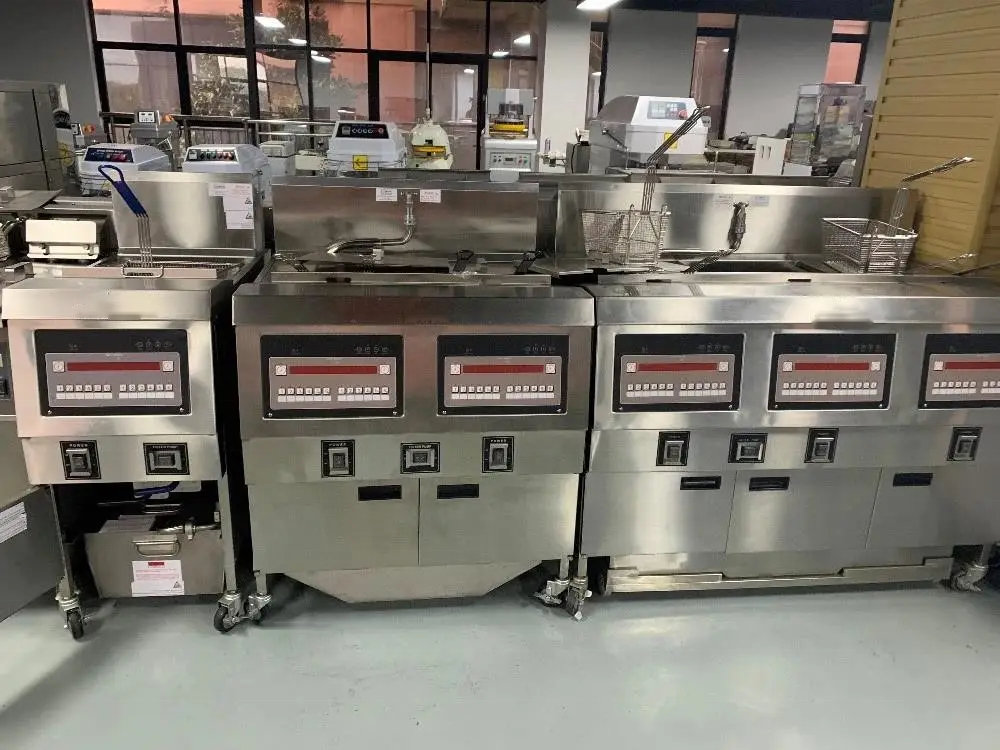 CE Certificated Stainless Steel KFC Gas Pressure Fryer Chicken Broast Machine