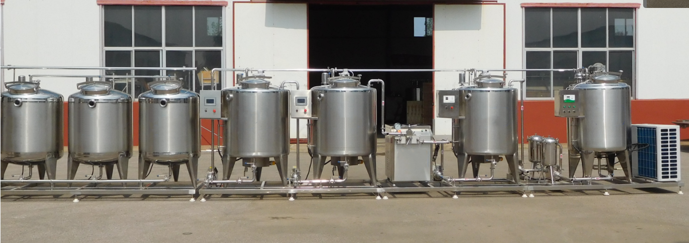 Ce Quality  Yogurt Production Plant Yogurt Processing Maker Line Milk Yogurt Ferment Machine For Dairy Production Line