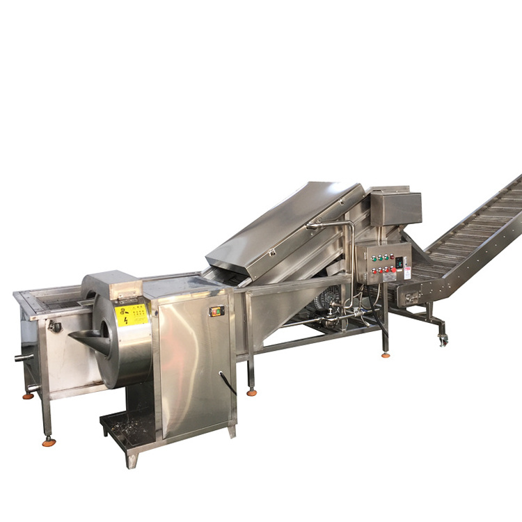 Potato Chips Making Machinery Plantain Frites Surgeler Processing Plant