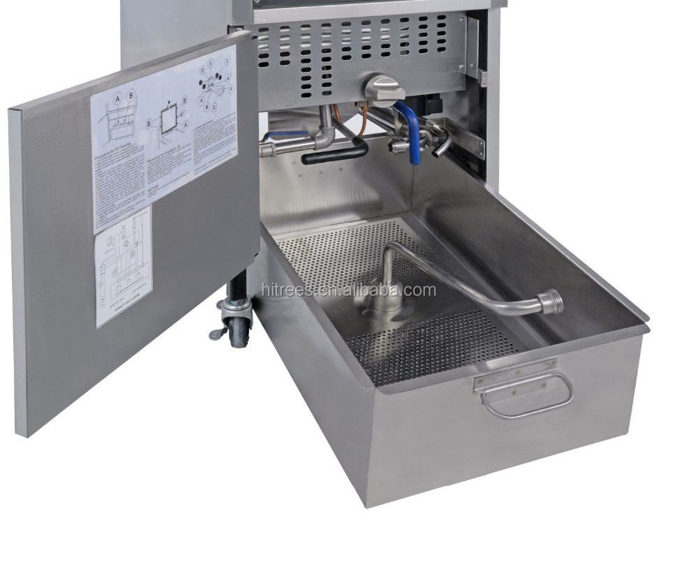 CE Certificated Stainless Steel KFC Gas Pressure Fryer Chicken Broast Machine