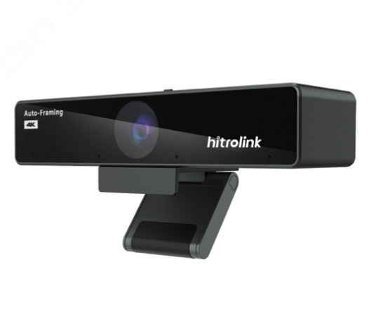 Hitrolink 4K UHD webcam cover laptop video conference camera with Auto-Framing and Ultra Wide Angle