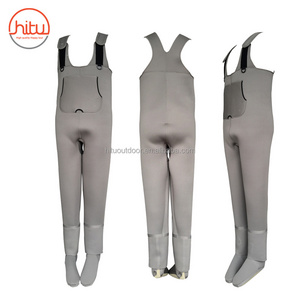 HITU OT5202 High Quality Waterproof breathable Neoprene Chest Fishing Wader