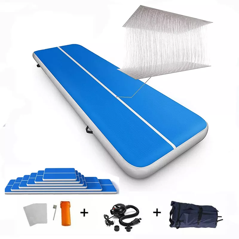 SP2601 3m 4m 5m 6m 8m 10m 12m 15m Cheap Inflatable Airtrack Tumbling Gym Mat Air Track For Gymnastics