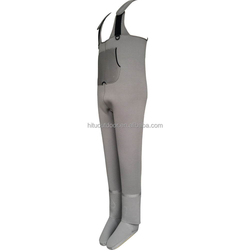 HITU OT5202 High Quality Waterproof breathable Neoprene Chest Fishing Wader