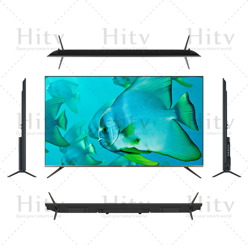 Bordeless 4K LED TV 40 Inch Full Screen Display Panel 50 60 Inch Android 13 Smart Tv