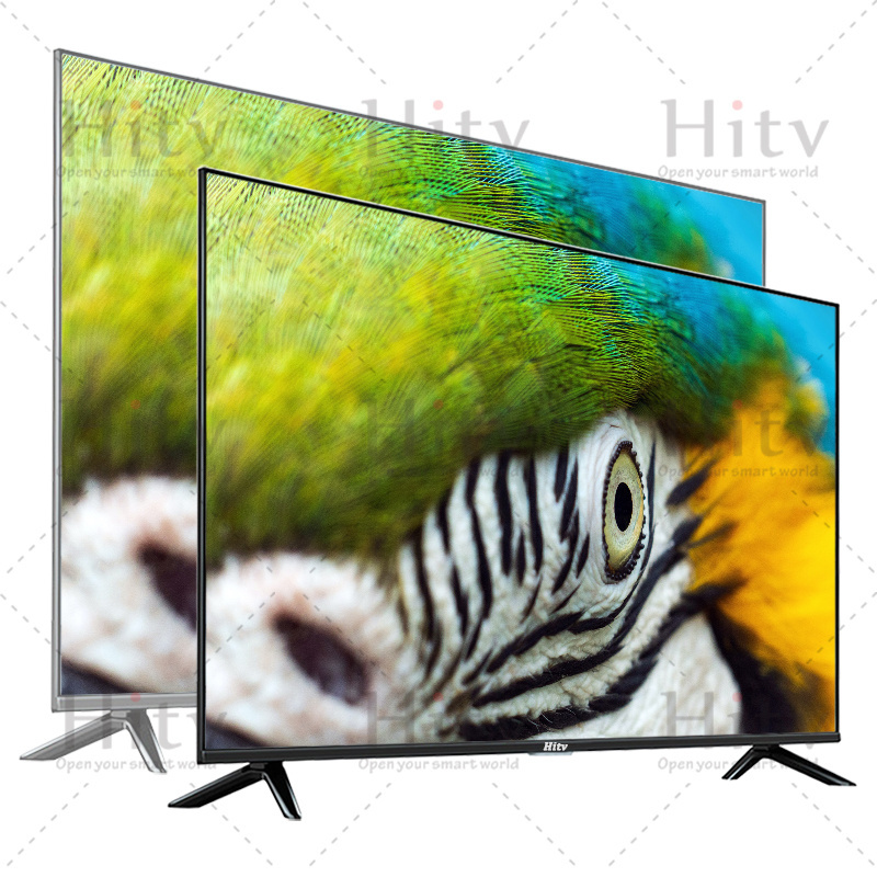 Hitv Televisor 40 Inch Android 11 12 13 Smart Tv Television 4K 43 Inch Smart Tv