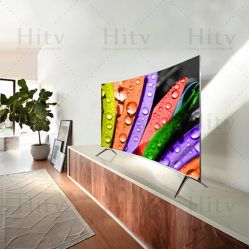 Online Factory OEM UHD Screen 85 inch TV 4K LED Television Smart Curved TV