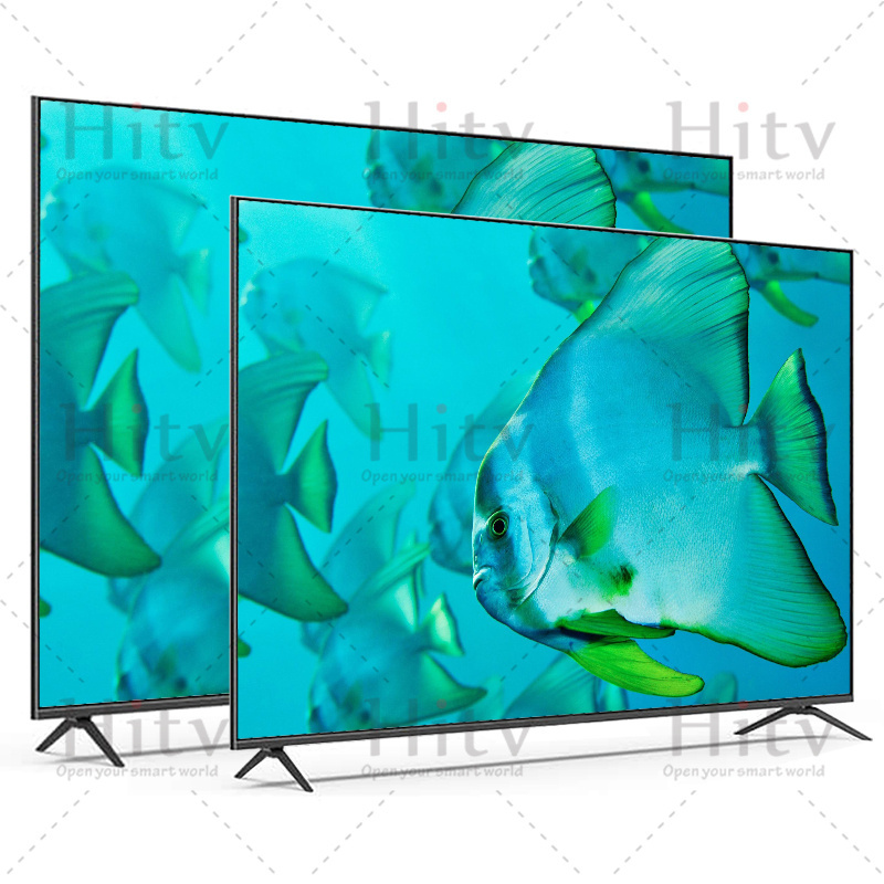 Bordeless 4K LED TV 40 Inch Full Screen Display Panel 50 60 Inch Android 13 Smart Tv