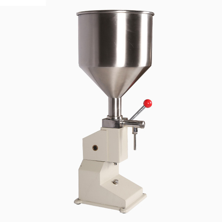 Manual Semi-automatic 5-50ml cream lotion paste filling machine