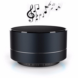 A10 Wireless speaker LED MINI Wireless Speaker TF USB FM Wireless Portable Music Sound Box Loud speakers For Phone PC