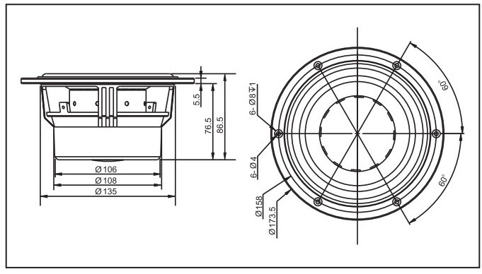 HiVi Hi-Fi D6G 6 '' Mid-woofer driver use for make an compact subwoofer