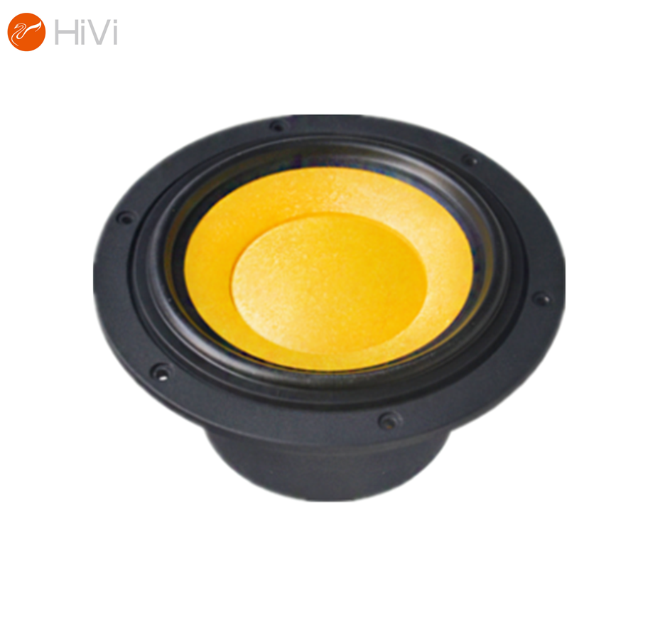 HiVi Hi-Fi D6G 6 '' Mid-woofer driver use for make an compact subwoofer