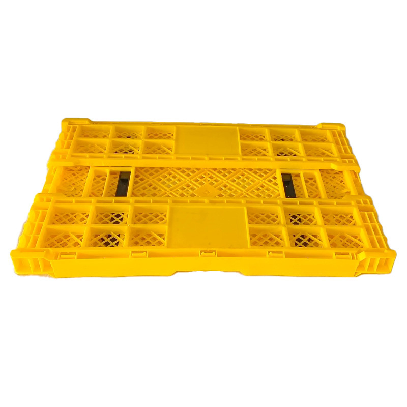 Folding Stackable PP Storage  Foldable Crates for Fruits and Vegetables Supermarket Usage