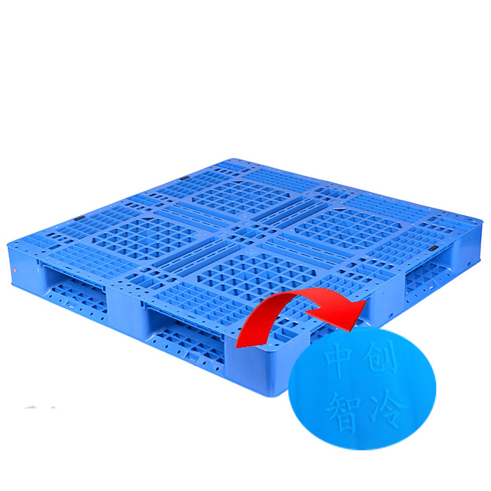 industrial HDPE blue Euro standard  pallet cheap reusable plastic pallet for  sale