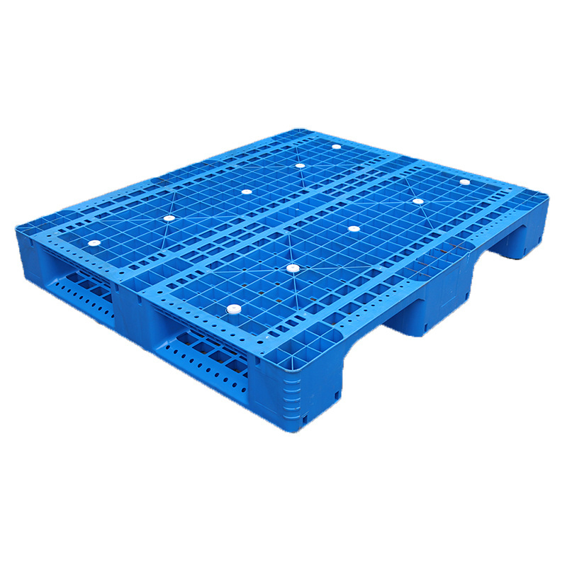 Low Weight Anti-Slip Euro Pallet Single Faced Plastic Pallet with Custom Logo Printing