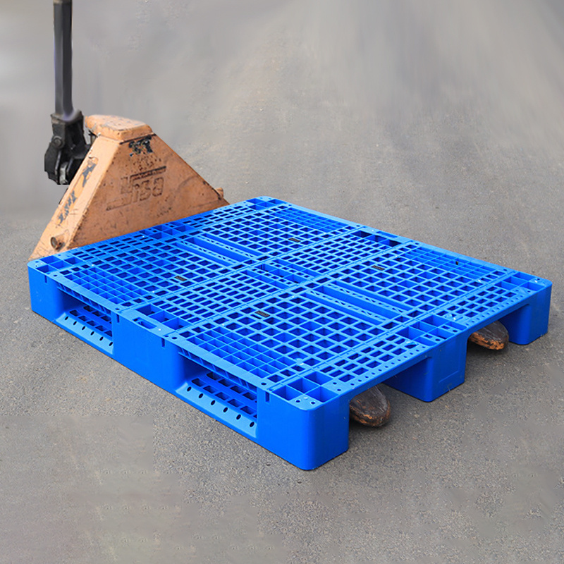 industrial HDPE blue Euro standard  pallet cheap reusable plastic pallet for  sale