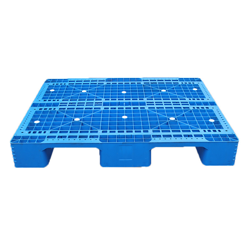 Low Weight Anti-Slip Euro Pallet Single Faced Plastic Pallet with Custom Logo Printing