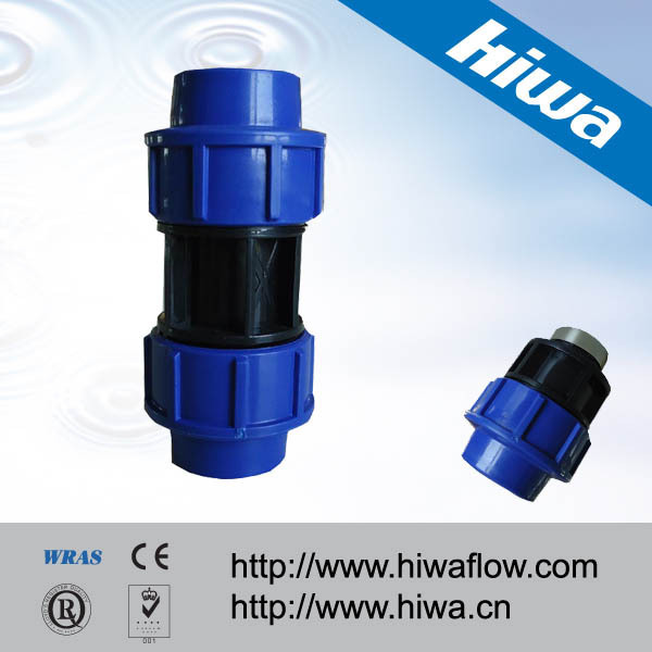 PP Elbow with threaded male PP Compression Fittings