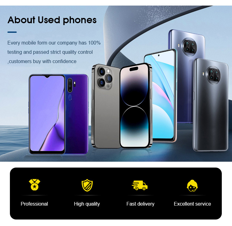 Wholesale Original Used Mobile Phones For Iphone 8 8plus X Xr Xs Xsmax 11 11pro 11promax Iphone12 1312 Pro Phone Used Phone Used