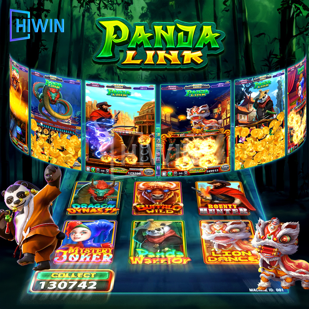 Luxury Panda Link 6 in 1 igs carnival skill games board both original skill game machine